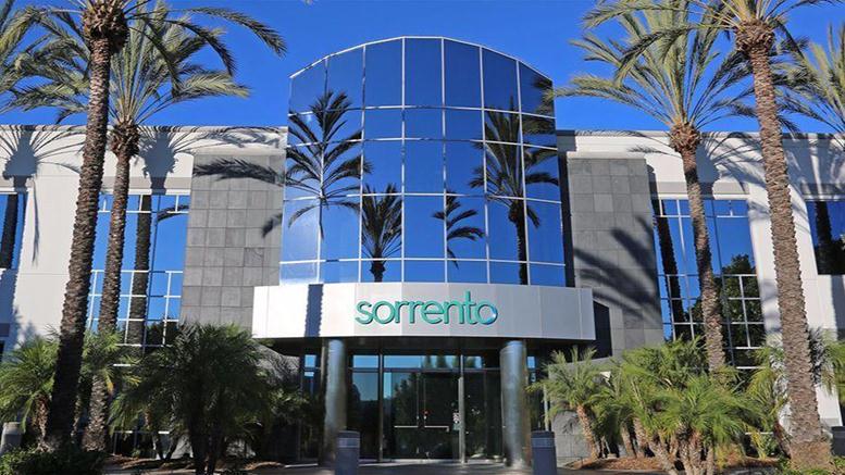 Sorrento Therapeutics Trading Lower Today, But Why?