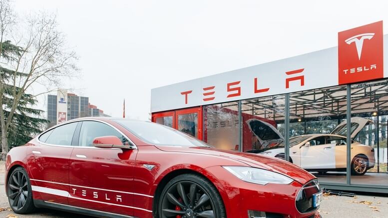 Tesla Resumes Plunge